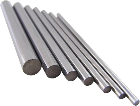 Wokesi 4mm Diameter,3.93''(100mm) Overall Length,Pack of 3,HRC55,Round Micro Solid Tungsten Steel Rod Boring Bar For Burin CNC Endmill Lathe Router Bits Drills Burrs Maker (3pc 4.0 * 100mm HRC55) in Kuwait