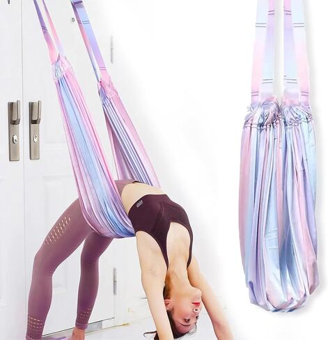 Dance Stretching Equipment - Yoga Strap, Backbend Training Yoga Stretching Rope with Door Anchor, Flexibility Trainer Stretching Equipment Assist Stretch Strap for Fitness Gymnastics Dance Aerial Yoga Ballet in Kuwait