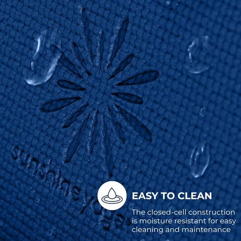 Sunshine Yoga 4 أو 10 Pack Ascend Yoga Mat-72 "× 24" × 6 مم من تمرينات غير قابلة للانزلاق-حصيرة تمرين مقاومة للدموع ، غير سامة للبلاز ، المنزل ، الاستوديو ، اللياقة البدنية ، الصالة الرياضية ، التدريب ، الأرض in Kuwait