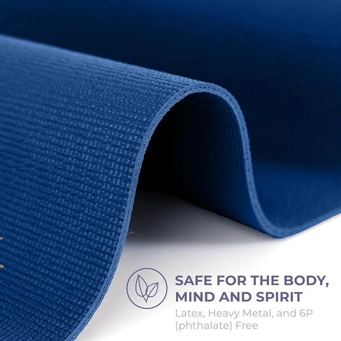 Sunshine Yoga 4 أو 10 Pack Ascend Yoga Mat-72 "× 24" × 6 مم من تمرينات غير قابلة للانزلاق-حصيرة تمرين مقاومة للدموع ، غير سامة للبلاز ، المنزل ، الاستوديو ، اللياقة البدنية ، الصالة الرياضية ، التدريب ، الأرض in Kuwait