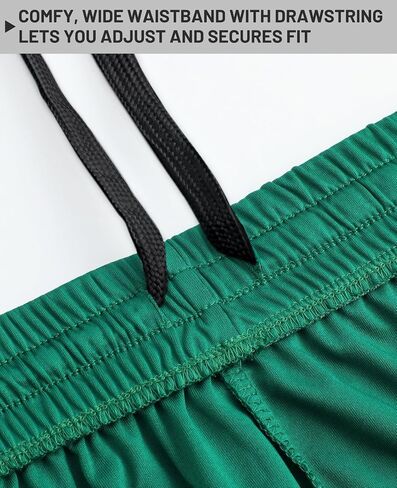 Men's Basketball Shorts Dry Fit Athletic Shorts for Soccer Gym Sports Active Shorts for Men, No Liner No Pocket, UPF 50+ in Saudi Arabia