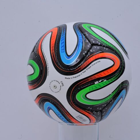 Replica World Cup 2014 Brazil Final Match Ball Size 5 Soccer Ball Made from Rexine for Soccer Fans in Kuwait