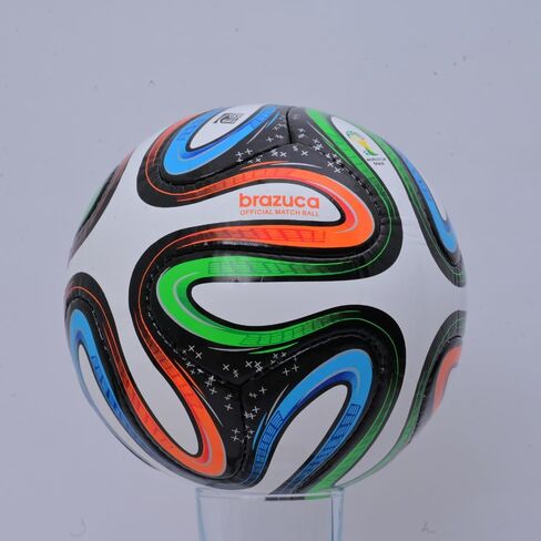 Replica World Cup 2014 Brazil Final Match Ball Size 5 Soccer Ball Made from Rexine for Soccer Fans in Kuwait