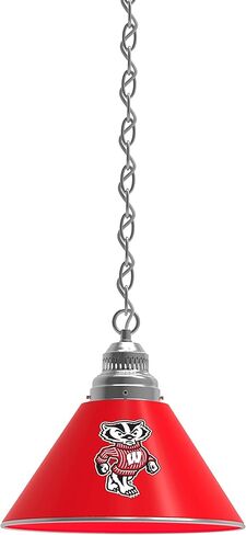 HBS University of Wisconsin Badger Logo Single Shade Pendant Light in Saudi Arabia