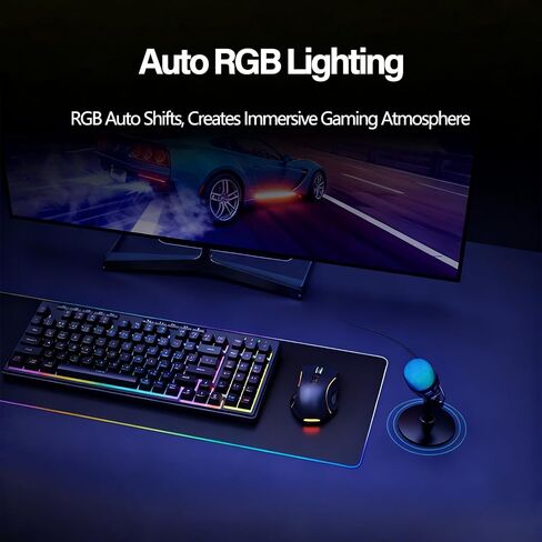 USB Microphone for PC Gaming, Podcasts Videos, Streaming, Condenser Mic with Quick Mute, Pop Filter, RGB Indicator, Shock Mount, Rotate gain Button, Compatible with PS4/5/PC in Saudi Arabia