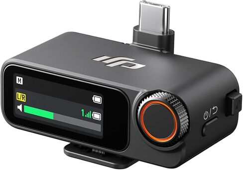 DJI Mic 3 (2 TX + 1 RX + Charging Case), Wireless Microphone for iPhone/Android/Camera, 32-bit Float Internal Recording, Dual Band Anti-Interference, Adaptive Gain Control for Balanced Volume, 28h Use in Saudi Arabia
