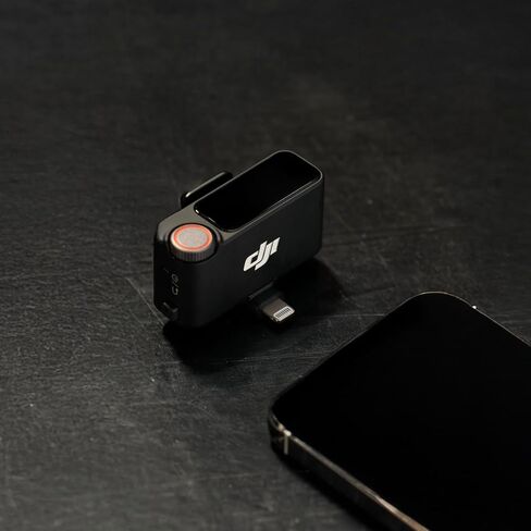 DJI Mic 3 (2 TX + 1 RX + Charging Case), Wireless Microphone for iPhone/Android/Camera, 32-bit Float Internal Recording, Dual Band Anti-Interference, Adaptive Gain Control for Balanced Volume, 28h Use in Saudi Arabia