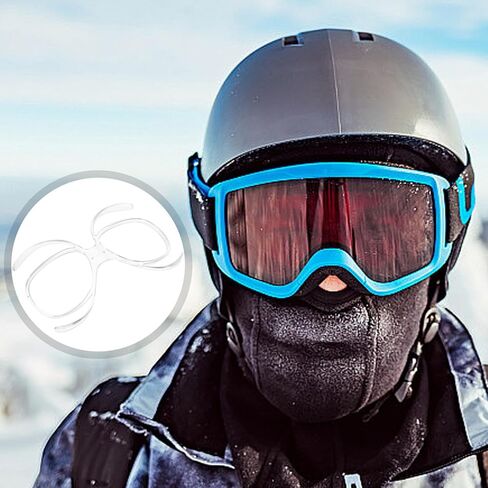 إدراج Sosoport Ski Rx، محول بصري لنظارات التزلج على الجليد لمرتدي النظارات، إطار داخلي ذو حجم عالمي لنظارات الدراجات النارية على الجليد in Saudi Arabia