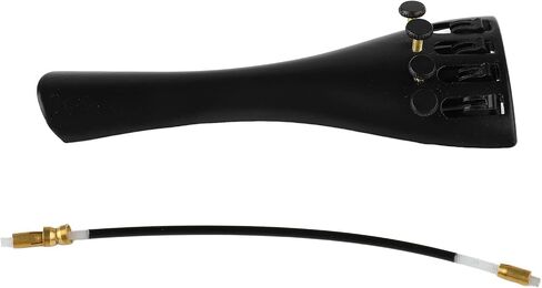 Alomejor Aluminium Alloy Violin Tailpiece 4 Fine Tuners 1/8 3/4 4/4 in Saudi Arabia