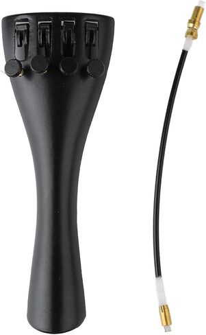 Alomejor Aluminium Alloy Violin Tailpiece 4 Fine Tuners 1/8 3/4 4/4 in Saudi Arabia