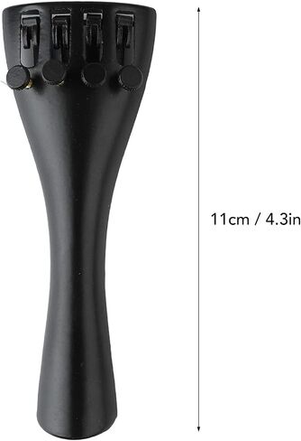 Alomejor Aluminium Alloy Violin Tailpiece 4 Fine Tuners 1/8 3/4 4/4 in Saudi Arabia