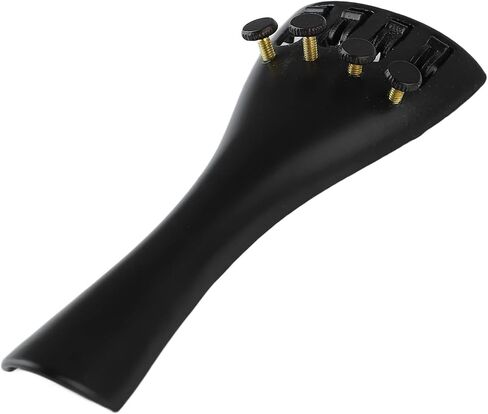 Alomejor Aluminium Alloy Violin Tailpiece 4 Fine Tuners 1/8 3/4 4/4 in Saudi Arabia