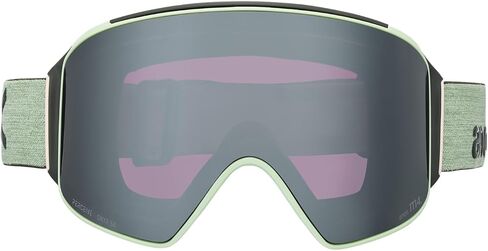 Anon M4 Goggles (Cylindrical) + Bonus Lens + MFI Face Mask, Frame: Smoke, Lens: Perceive Sunny Onyx in Kuwait