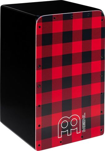 Meinl Percussion Cajon Box Drum Instrument with Internal Snare Strings, Adjustable — NOT Made in China — Play with Your Hands, 2-Year Warranty (HCAJ3AWA) in Saudi Arabia