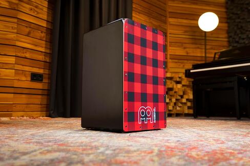 Meinl Percussion Cajon Box Drum Instrument with Internal Snare Strings, Adjustable — NOT Made in China — Play with Your Hands, 2-Year Warranty (HCAJ3AWA) in Saudi Arabia