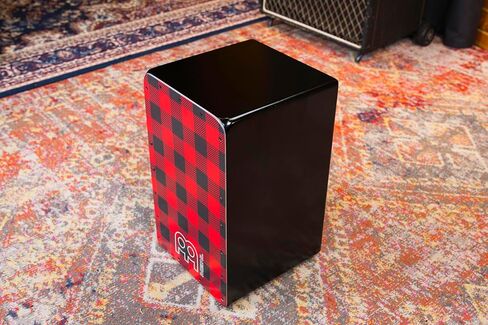 Meinl Percussion Cajon Box Drum Instrument with Internal Snare Strings, Adjustable — NOT Made in China — Play with Your Hands, 2-Year Warranty (HCAJ3AWA) in Saudi Arabia