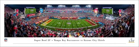 Super Bowl LV -Tampa Bay Buccaneers vs Kansas City Chiefs - ملصقات بانورامية وديكور حائط من Blakeway Panoramas in Kuwait
