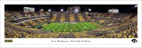 Iowa Hawkeyes Football - Unframed 40 x 13.5 Poster by Blakeway Panoramas in Saudi Arabia