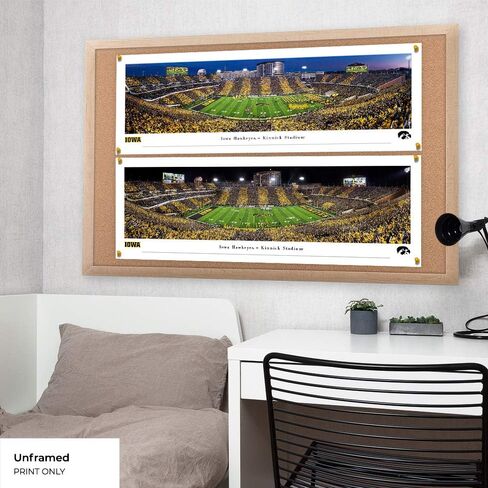 Iowa Hawkeyes Football - Unframed 40 x 13.5 Poster by Blakeway Panoramas in Saudi Arabia