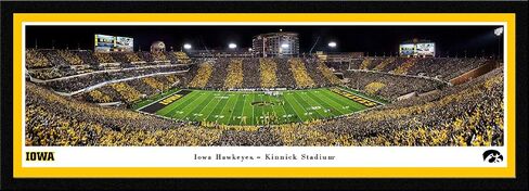 Iowa Hawkeyes Football - Unframed 40 x 13.5 Poster by Blakeway Panoramas in Saudi Arabia