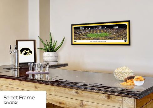 Iowa Hawkeyes Football - Unframed 40 x 13.5 Poster by Blakeway Panoramas in Saudi Arabia
