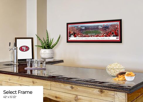 سان فرانسيسكو 49ers - المباراة الافتتاحية على ملعب ليفي - طباعة بانورامية in Kuwait