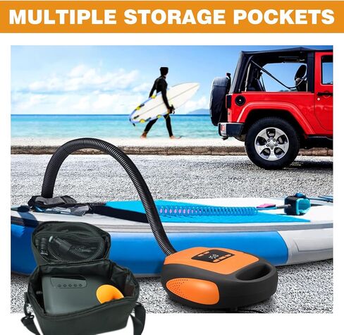Sup Air Pump Bag Compatible with Most Sup Air Pump, Paddle Board Pump Bag with Detachable Shoulder Strap in Saudi Arabia