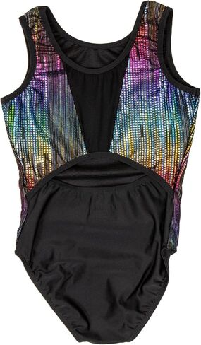 Destira Girls Split-Back Gymnastic Leotards, Super Soft Comfort Stretch Fun Designs - GIRLS/CHILD SIZES in Saudi Arabia