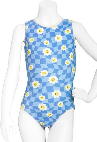 Destira Girls Split-Back Gymnastic Leotards, Super Soft Comfort Stretch Fun Designs - GIRLS/CHILD SIZES in Saudi Arabia