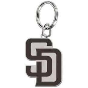 San Diego Padres Keychain Cloisonne Key Ring Carded, Metal in Kuwait