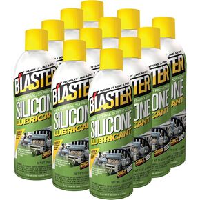 B'laster 6-16-SL Industrial Strength Silicone Lubricant with Long Lasting Non-evaporating Formula Eliminates Wear from Constant Friction, 11 Ounces, Pack of 6 in Kuwait