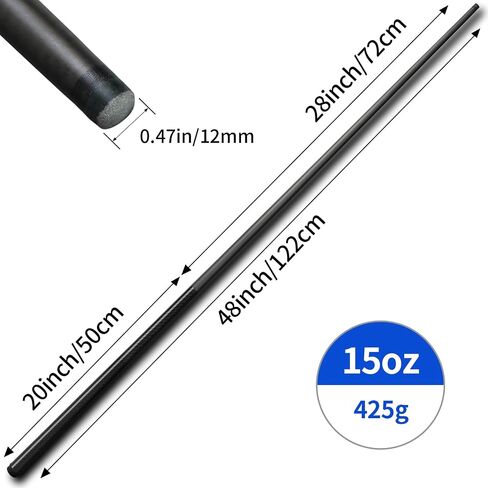 Kmise Wooden Pool Cue Stick-طرف 13 مم 36 بوصة/42 بوصة/48 بوصة/52 بوصة ، عصي البليار in Saudi Arabia