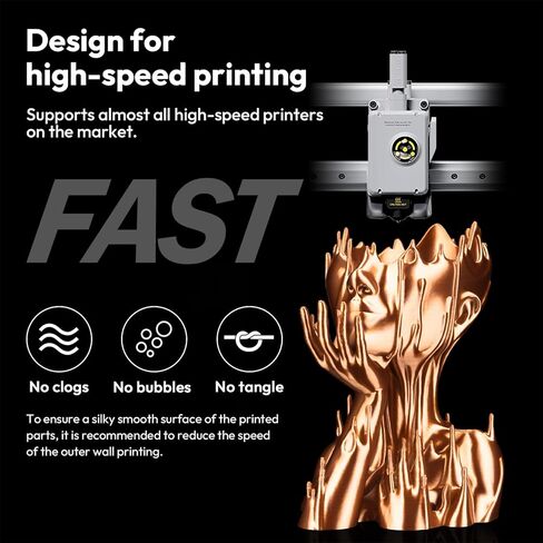 AMOLEN PLA 3D PRINTERMAMENT ، PLA FILAMANT 1.75MM MILK BLACK GOLD RED BILEAMPH in Kuwait