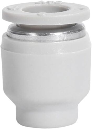 1PCS Tube Blockage Pneumatic Blanking Hose Tube Push Fit Connector Air Line PP PF 4/6/8/10/12(PP,6 mm) in Saudi Arabia