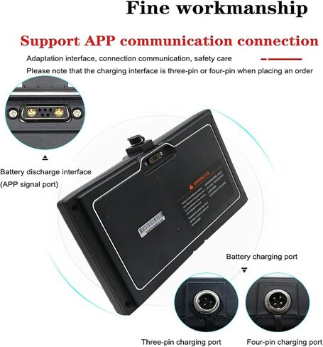 54V Li-Ion Battery Pack Balance Car Battery 5200mAh/ 7000mAh, Compatible For Ninebot Mini Segway Self Balancing Electric Vehicle(54V 4pin 7000mAh) in Saudi Arabia