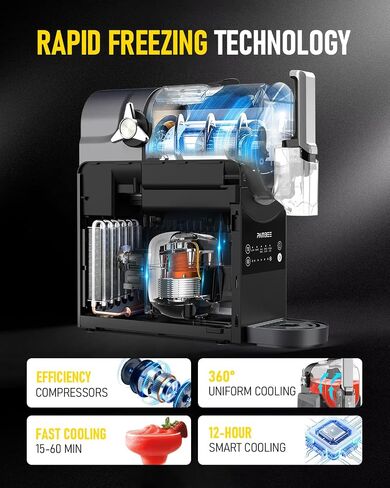 Slushie Machine Dust Cover, Heat-Resistant Waterproof Dust-Proof 300D Nylon Material Protective Cover, Compatible with Ninja Slushie Machine FS301C/FS301/FS300/FS299, etc., 15.74''W*16.92''H*7.87''L in Saudi Arabia