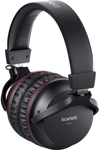 Focusrite Scarlett 2i2 Studio 4th Gen USB Audio Interface Bundle with StreamEye Boom Arm Mic Stand Desktop Mount, Detachable Clip, Professional Grade XLR Cable, Microphone Pop Filter and Cable Ties in Saudi Arabia