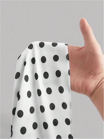 Gorglitter Women's Polka Dots الطويل تنانير تتدفق الأنبوب تنورة سببية عالية الخصر in Kuwait