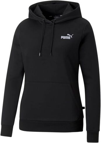 PUMA Womens Essentials المطرزة الشعار هوديي ألعاب خارجية غير رسمية - أحمر in Kuwait