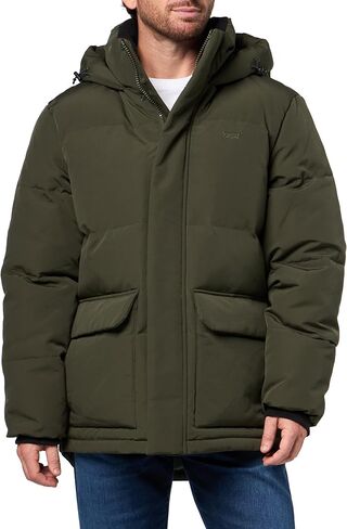 Levi's mens Quilted Puffer Parka Jacket in Saudi Arabia