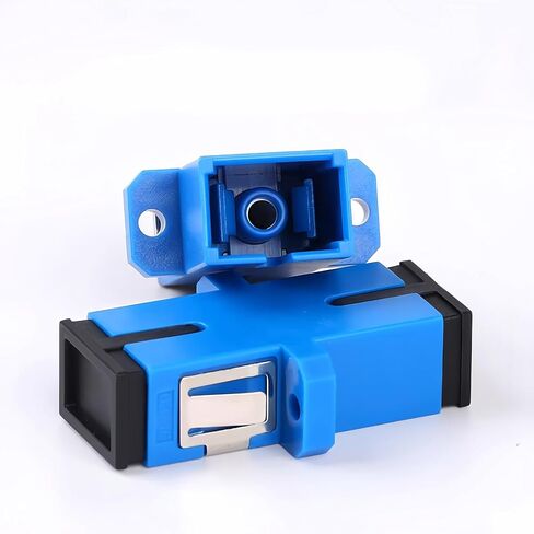 Fiber Optic Connector-Optical Fiber Coupler Kit Including 51 Singlemode Adapters-for LC Sx/Dx ST SC/UPC SC/APC Fibre Cables-with Case, for Data Transmission in Saudi Arabia
