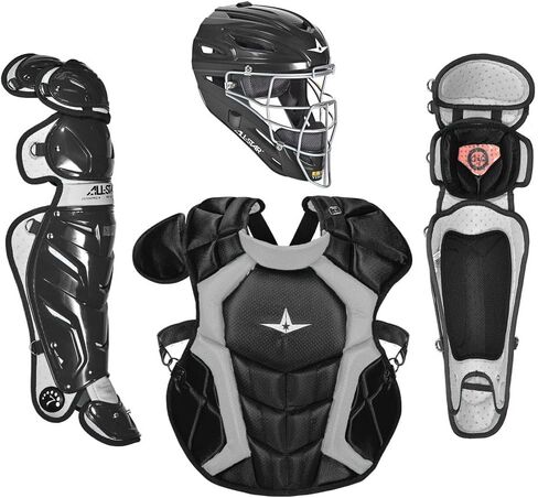 All Star System7 Nocsae Certified Adult Pro Baseball Catcher's Kit in Kuwait