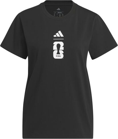 تي شيرت Adidas للسيدات لكأس العالم FIFA 26™ برسومات كرة المباراة in Saudi Arabia