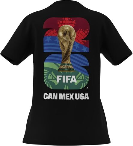 تي شيرت Adidas للسيدات لكأس العالم FIFA 26™ برسومات كرة المباراة in Saudi Arabia