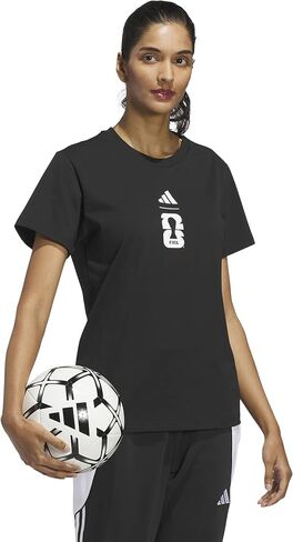 تي شيرت Adidas للسيدات لكأس العالم FIFA 26™ برسومات كرة المباراة in Saudi Arabia