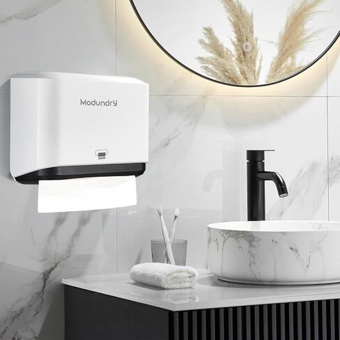 موزعات المناشف الورقية جدار الجدار: حامل منشفة ورقي متعدد الطول ، لا يوجد تثبيت حفر ، موزع مناشف اليد المدمجة للحمام المنزلي ، الحمام ، المكتب ، الذهب in Kuwait