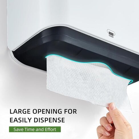 موزعات المناشف الورقية جدار الجدار: حامل منشفة ورقي متعدد الطول ، لا يوجد تثبيت حفر ، موزع مناشف اليد المدمجة للحمام المنزلي ، الحمام ، المكتب ، الذهب in Kuwait