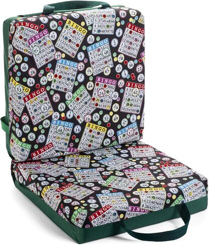 Classic Bingo Pattern Double Cushion for Relief During Bingo in Kuwait
