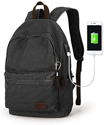 Muzee Canvas Backpack Lightweight Travel Daypack Daypack Rucksack Backpack Backpack in Kuwait