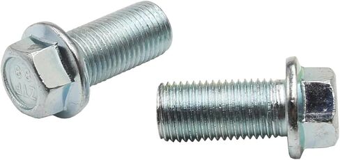 M12 Hex Head Flange Bolt 25 30 40 45 50 60 70 80 90 x 1.25 Pitch, Class 8.8 Zinc (M12-1.25 x 60) in Saudi Arabia